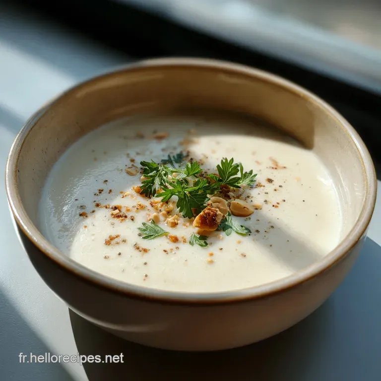 Velouté De ChouFleur Facile Lastuce de Mémé au Beurre Noisette