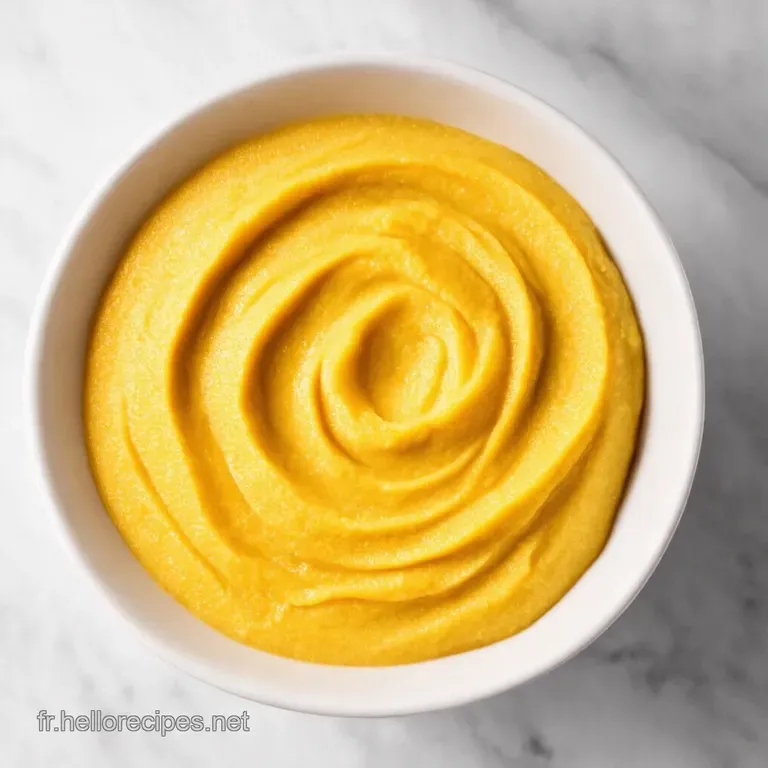 Velouté de Patates Douces à la Crème et Noix de Muscade