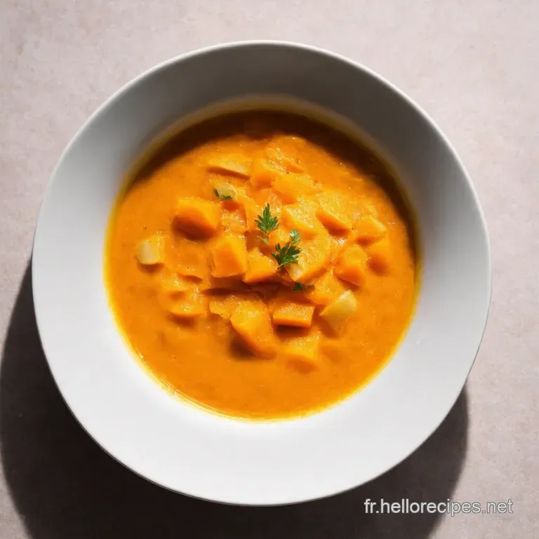 Velout&eacute; PoireauxCarottesPommes de Terre au St M&ocirc;ret et Noix