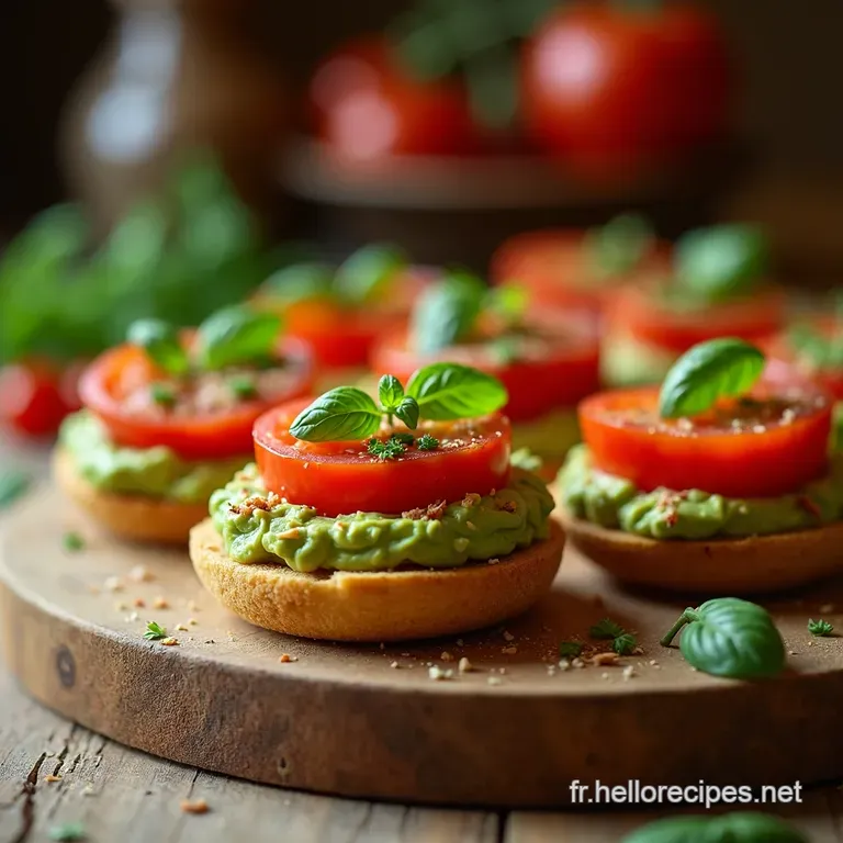 Verrines Estivales Avocat Thon Tomates Loeuf Parfait presentation