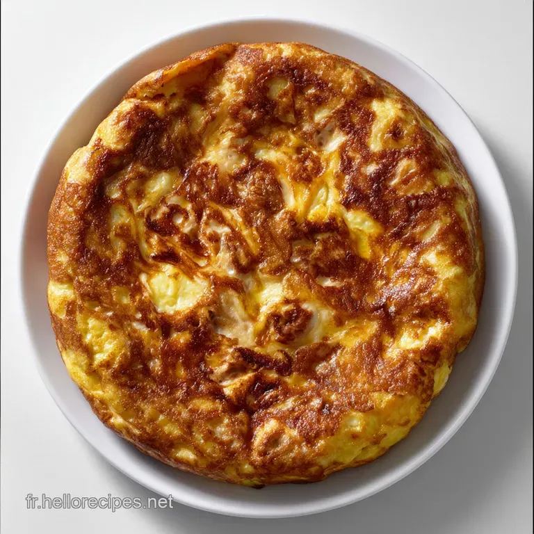 La Vraie Tortilla Espagnole Classique La Simplicit&eacute; Subtile Du Confit Dhuile Dolive presentation