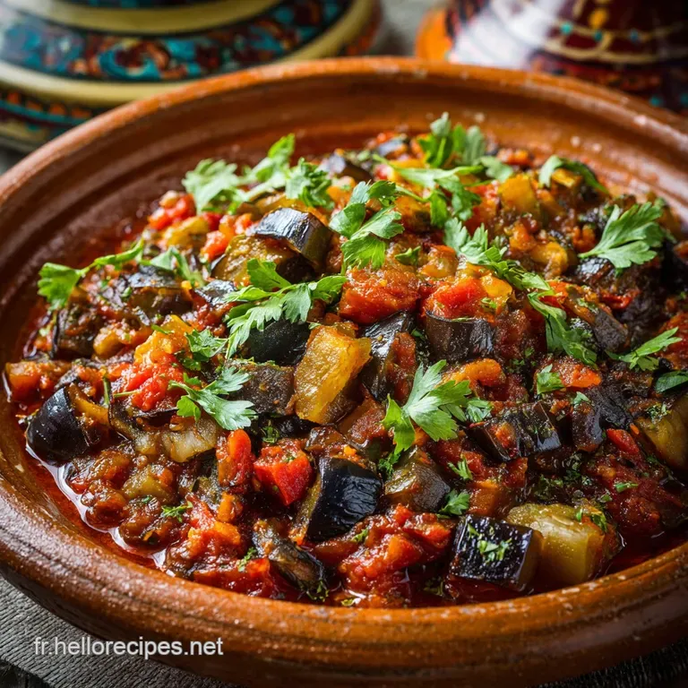 Le Zaalouk Daubergines Authentique Simplicit&eacute; Et Go&ucirc;t Fum&eacute; presentation